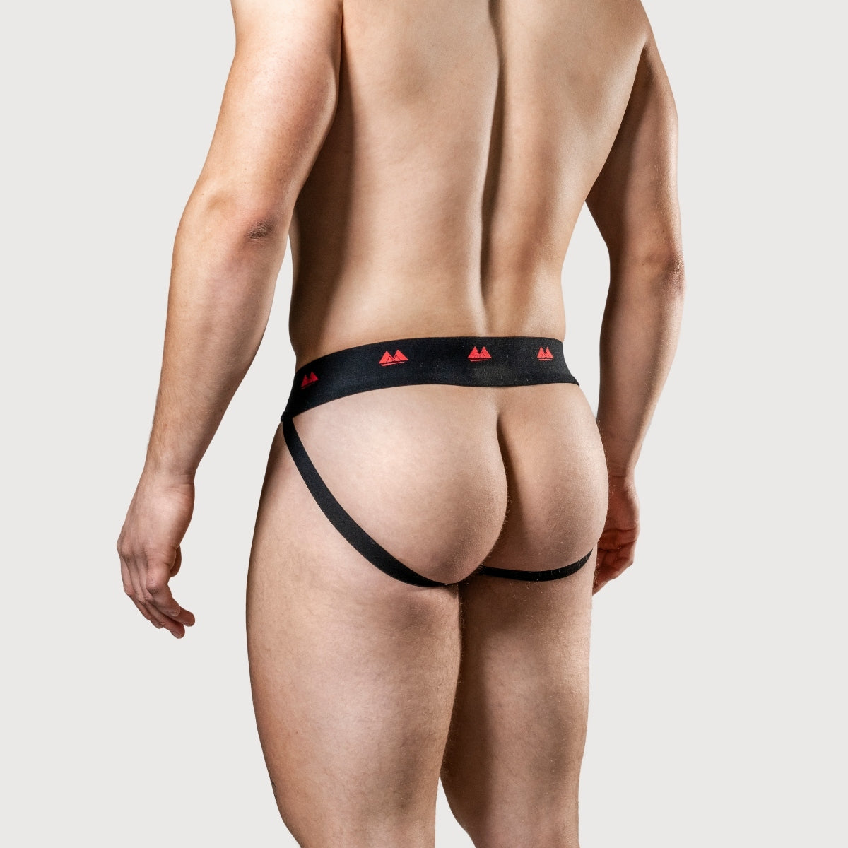 Meyer Marketing Limited Edition 2" Reversible Jock Strap Black Red