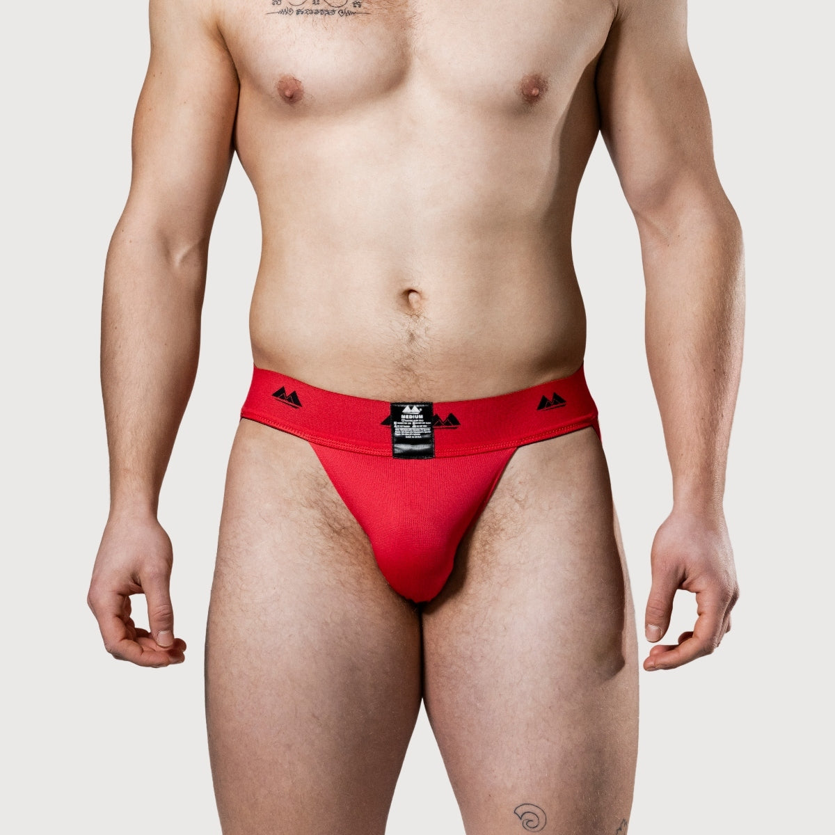 Meyer Marketing Limited Edition 2" Reversible Jock Strap Black Red