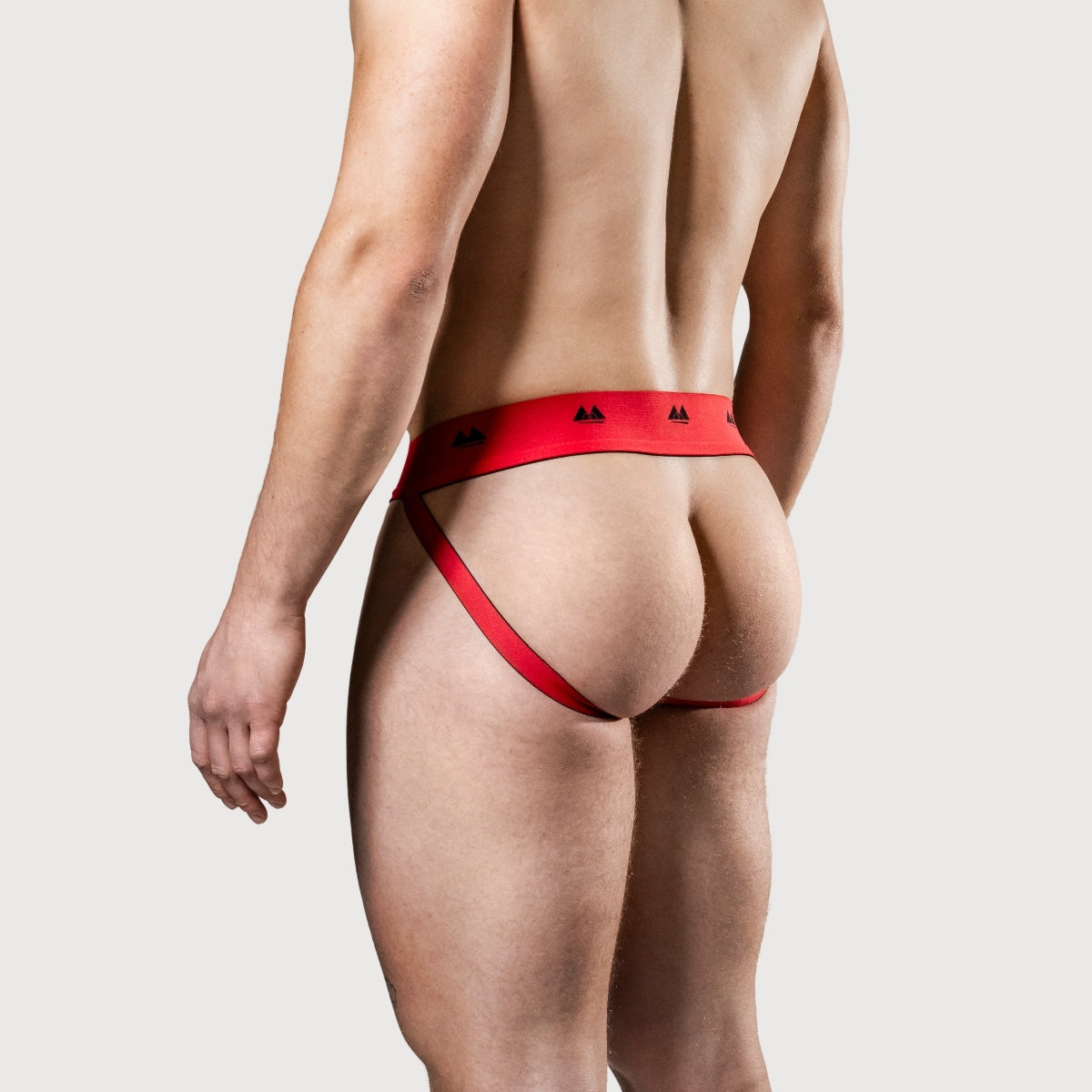 Meyer Marketing Limited Edition 2" Reversible Jock Strap Black Red