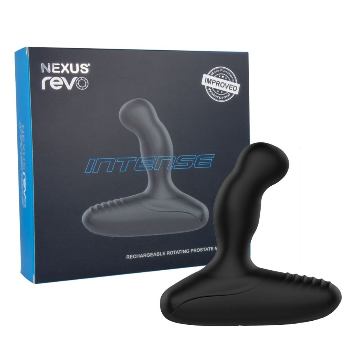 Nexus Revo Intense Rechargeable Rotating Prostate Massager Black