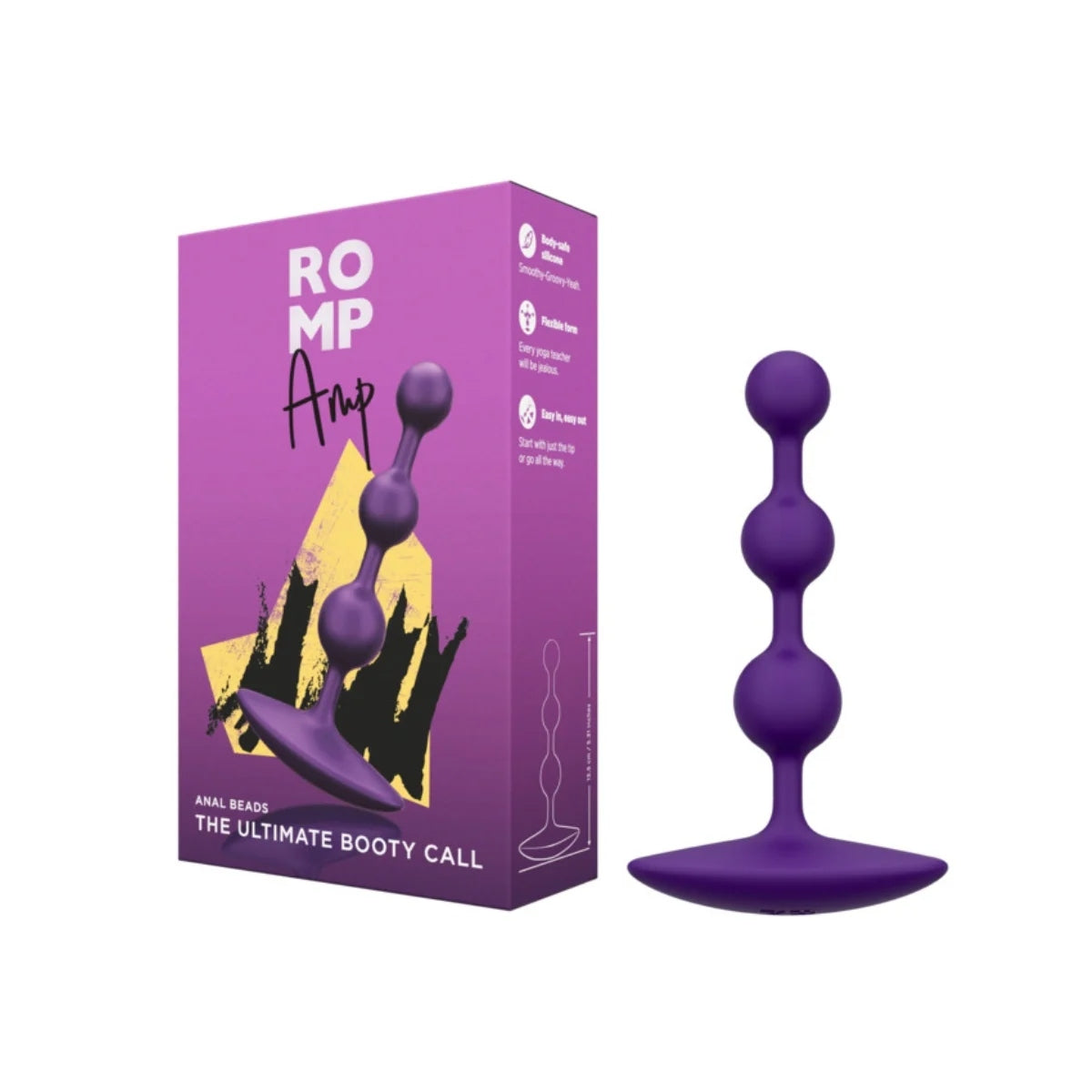 ROMP Amp Anal Beads Purple