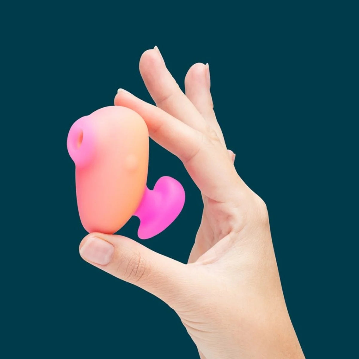 ROMP Kiss Clitoral Stimulator Peach