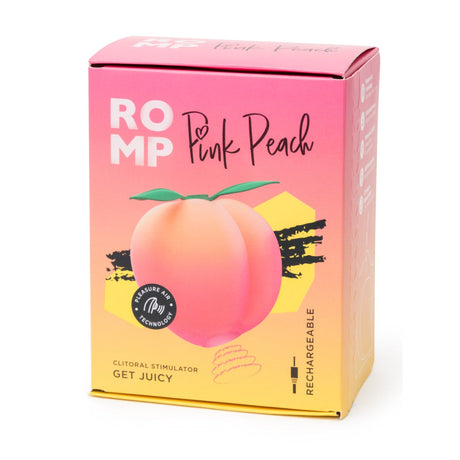 ROMP Pink Peach Clitoral Stimulator Pink