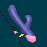 ROMP Pulse Rabbit Vibrator Purple