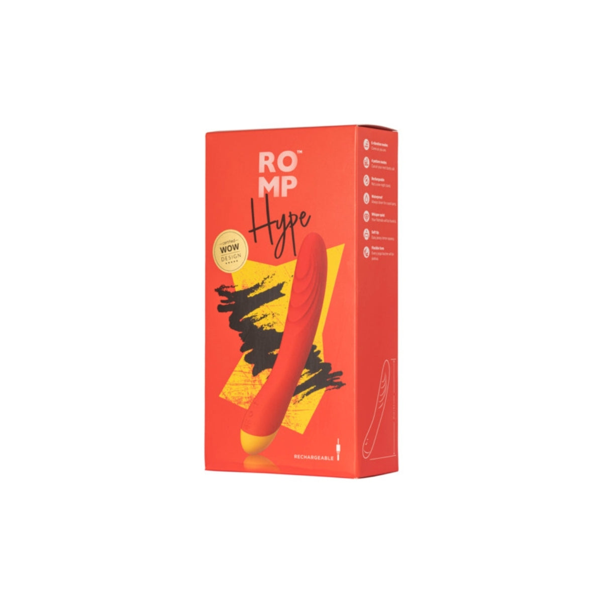 ROMP Hype G-Spot Vibrator Red