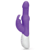 Rabbit Essentials Beads Rabbit Vibrator With Rotating Shaft Purple