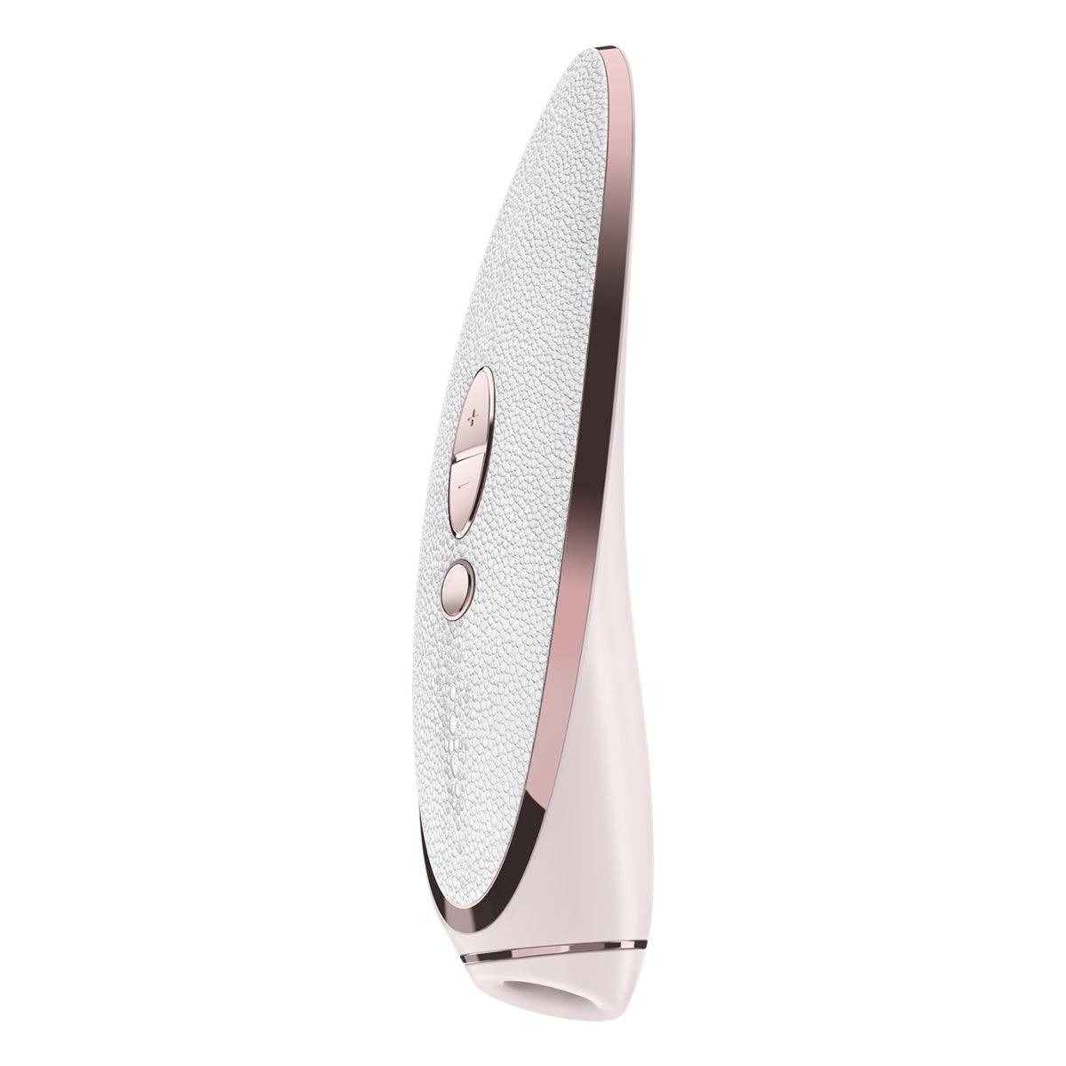 Satisfyer Pret A Porter Luxury Air Pulse Stimulator White Rose Gold
