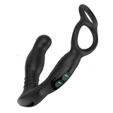 Nexus Simul8 Dual Prostate & Perineum Cock & Ball Prostate Massager Black