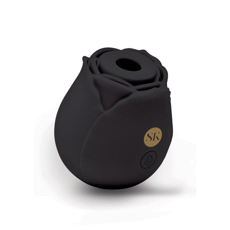 Secret Kisses Rosegasm Air Suction Stimulator Black