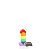 S-Line Penis Stuffed Toy Rainbow 12 Inch