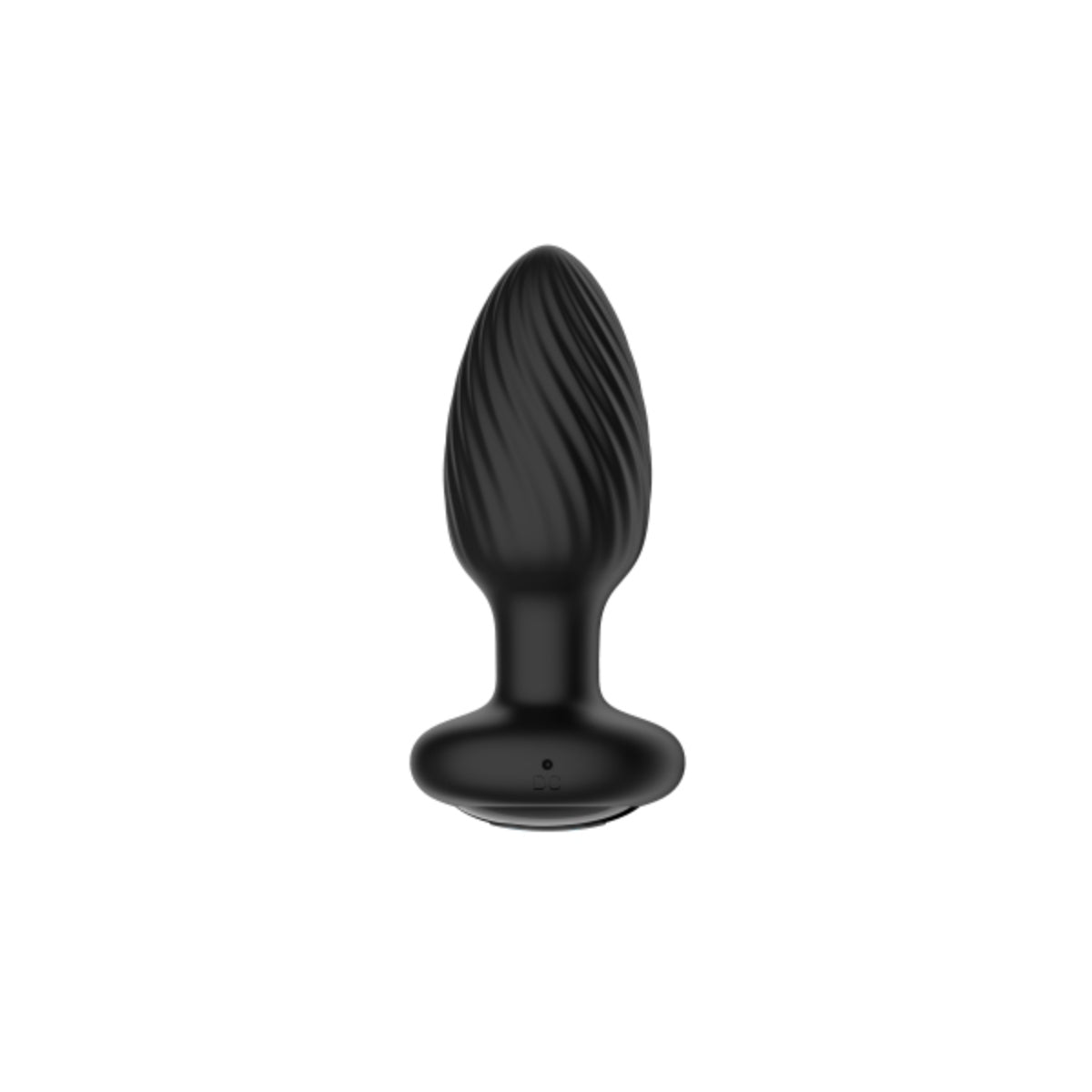 Nexus Tornado Rechargeable Remote Control Rotating Vibrating Butt Plug Black Small