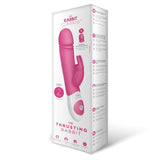 The Rabbit Company The Thrusting Rabbit Vibrator Hot Pink