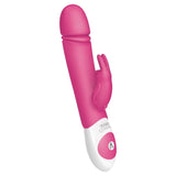 The Rabbit Company The Thrusting Rabbit Vibrator Hot Pink