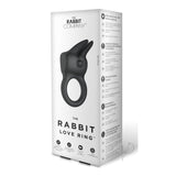 The Rabbit Company The Rabbit Love Ring Black