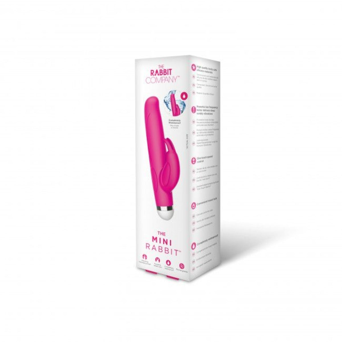 The Rabbit Company The Mini Rabbit Vibrator Hot Pink