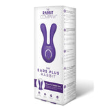 The Rabbit Company The Ears Plus Rabbit Vibrator Purple