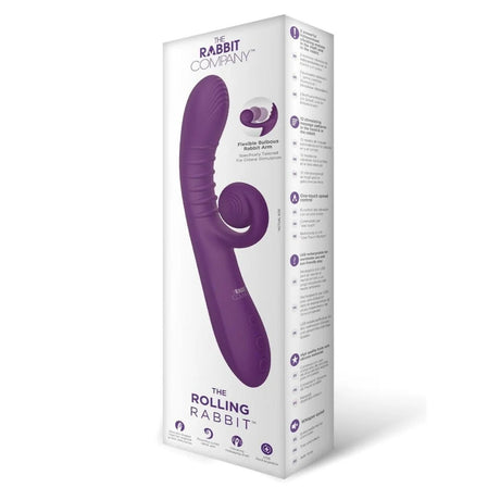 The Rabbit Company The Rolling Rabbit G-Spot Vibrator Purple