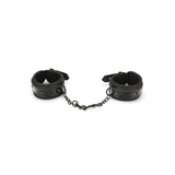 Whipsmart Diamond Collection Deluxe Buckle Cuffs Black