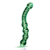 Whipsmart Glow In The Dark Glass Dual Ended Beaded Dildo 6.5 Inch