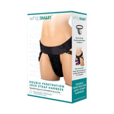 Whipsmart Double Penetration Jock Strap Harness Black