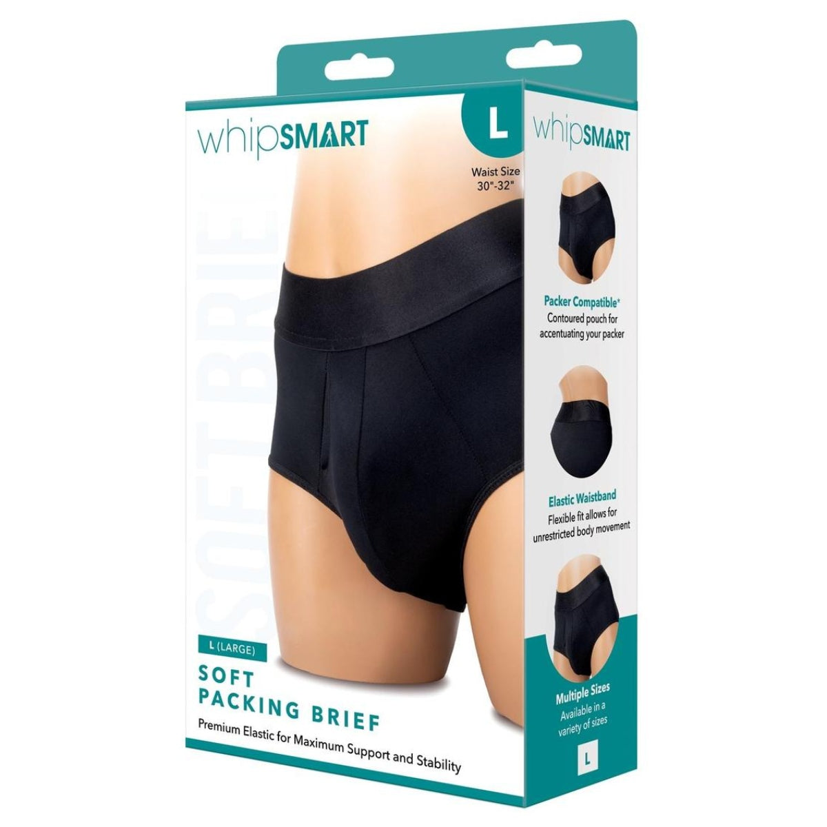 Whipsmart Soft Packing Brief Black