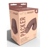 Whipsmart Packer Discreet Dildo Brown 4 Inch