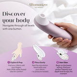 Womanizer Pro Clitoral Stimulator Lilac