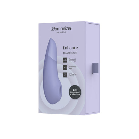 Womanizer Enhance Clitoral Stimulator Vibrator Lilac