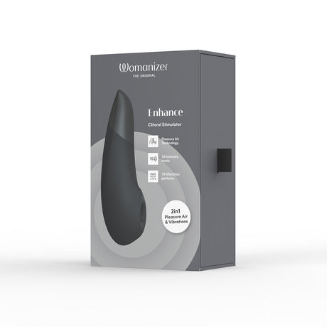 Womanizer Enhance Clitoral Stimulator Vibrator Black