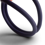 You Love Me You & Me Double Stamina Cock Ring Blue