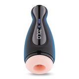 Zolo Blowpin One Touch Vibrating Blowjob Masturbator Black Pink