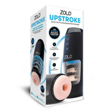 Zolo Upstroke Hands Free Thrusting Beaded Masturbator Black Pink