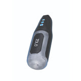 Zolo Suck & Squeeze One Touch Vibrating Blowjob Masturbator Black Clear