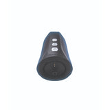 Zolo Suck & Squeeze One Touch Vibrating Blowjob Masturbator Black Clear