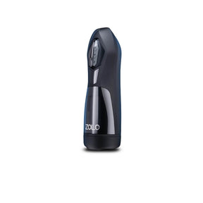 Zolo Lift Off One Touch Vibrating Thrusting Stroker Black Pink