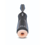 Zolo Lift Off One Touch Vibrating Thrusting Stroker Black Pink
