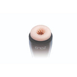 Zolo Lift Off One Touch Vibrating Thrusting Stroker Black Pink