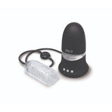 Zolo Nut Buster Hands-Free Automatic Blowjob Machine With Remote Black