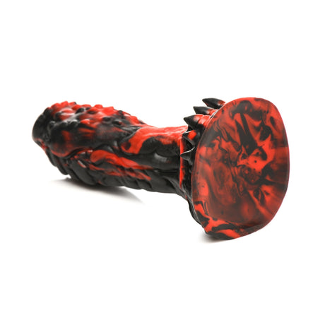 Creature Cocks Reaper Silicone Dildo Red Black - Simply Pleasure