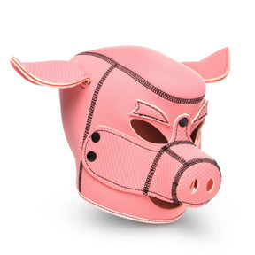 Master Series Swine Pig Neoprene Hood With Removeable Muzzle