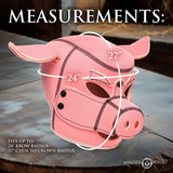 Master Series Swine Pig Neoprene Hood With Removeable Muzzle