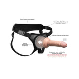 Body Dock Elite Mini Strap On Harness Black