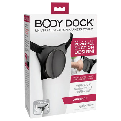 Body Dock Original Strap On Harness Black