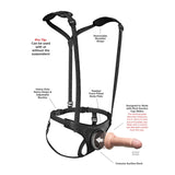 Body Dock Strap On Suspender Harness Black