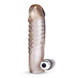 Blue Line Vibrating Penis Enhancing Sleeve Extension Smoke 5.25 Inch