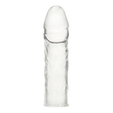 Blue Line Realistic Penis Extension Sleeve Clear 6.25 Inch