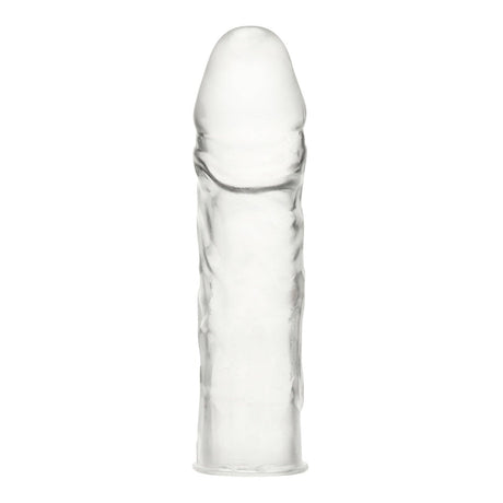 Blue Line Realistic Penis Extension Sleeve Clear 6.25 Inch