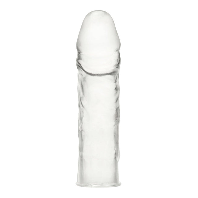 Blue Line Realistic Penis Extension Sleeve Clear 6.25 Inch