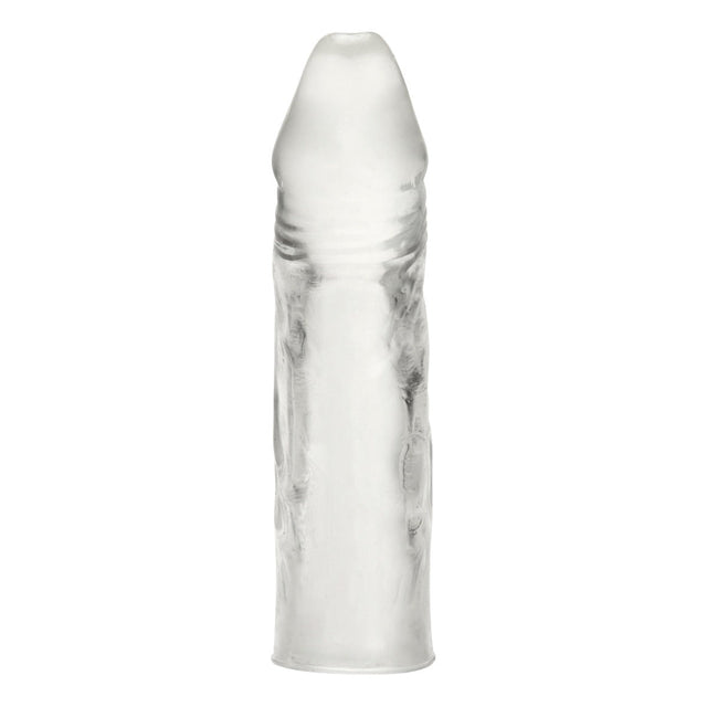 Blue Line Realistic Penis Extension Sleeve Clear 6.5 Inch