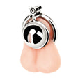 Blue Line Mini Cock Micro Chastity Cage Silver